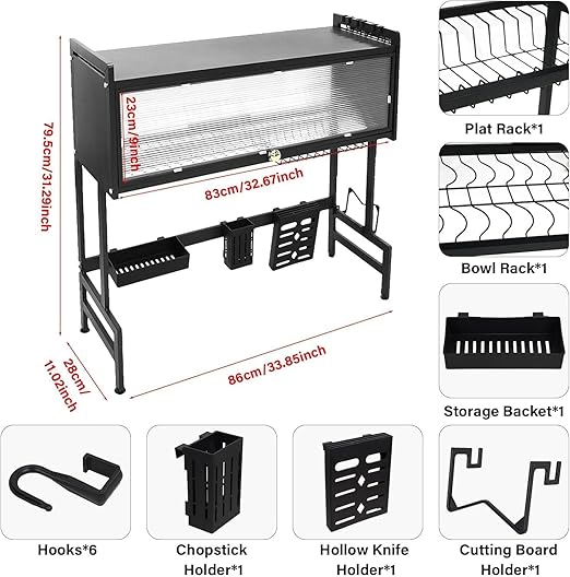 Spacer Dish Drying Rack