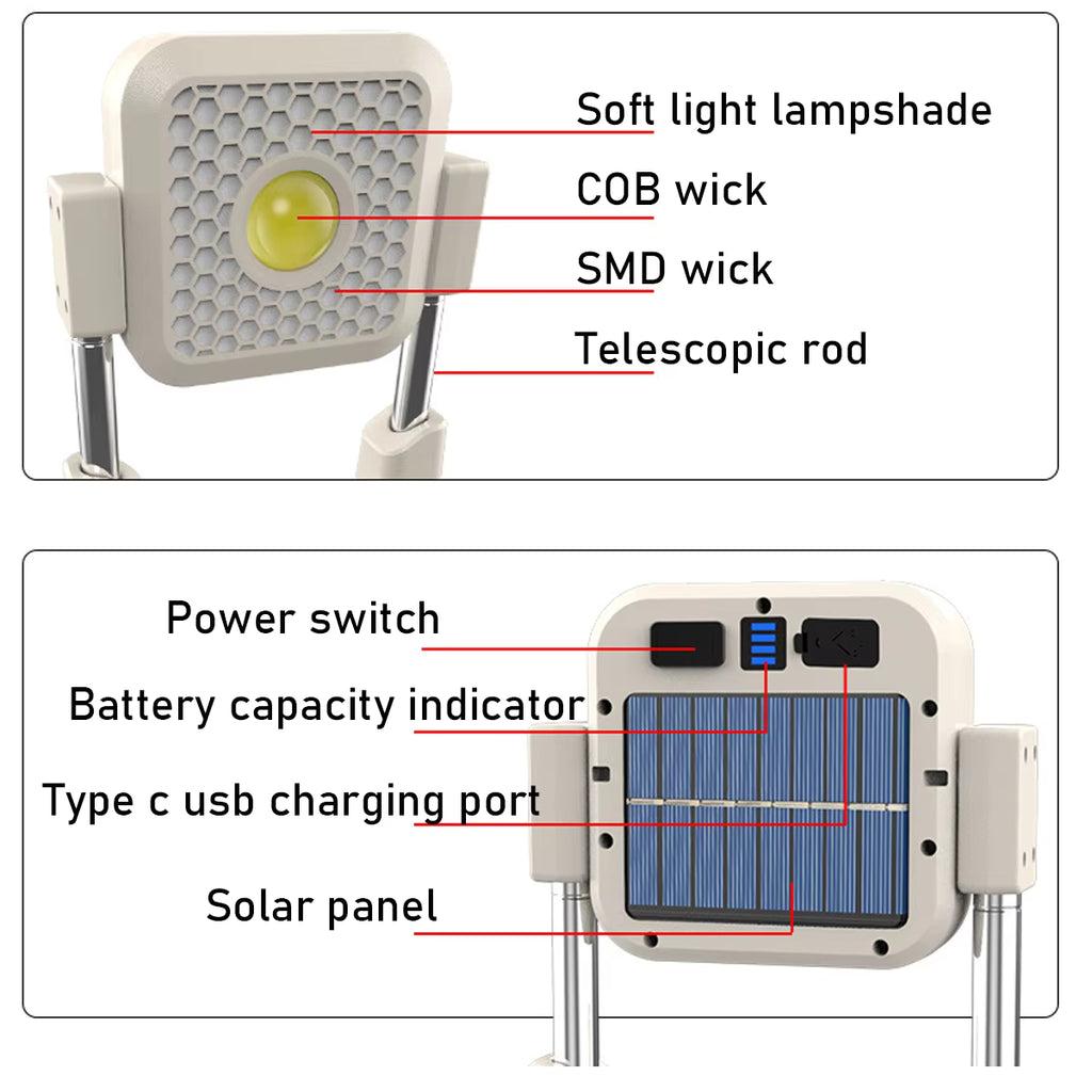 مصباح SolarFold 360 Pro